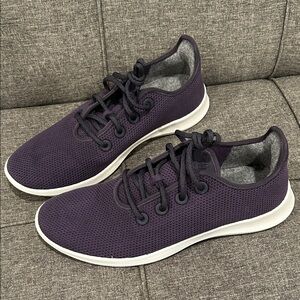 Allbirds Men's Dark Purple Tree Runner Athletic Shoes